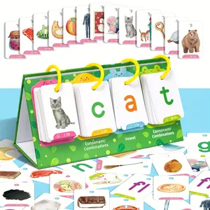 Word-building Play Toys for Toddlers and Preschoolers - English Learning Sets for Speech Therapy and Special Education