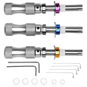 Stainless Steel Tubular Wrench Tool with Strong Handle, Tighten & Loosen Car Repair Tools, Suitable for Home Seal Sleeve Screwdriver