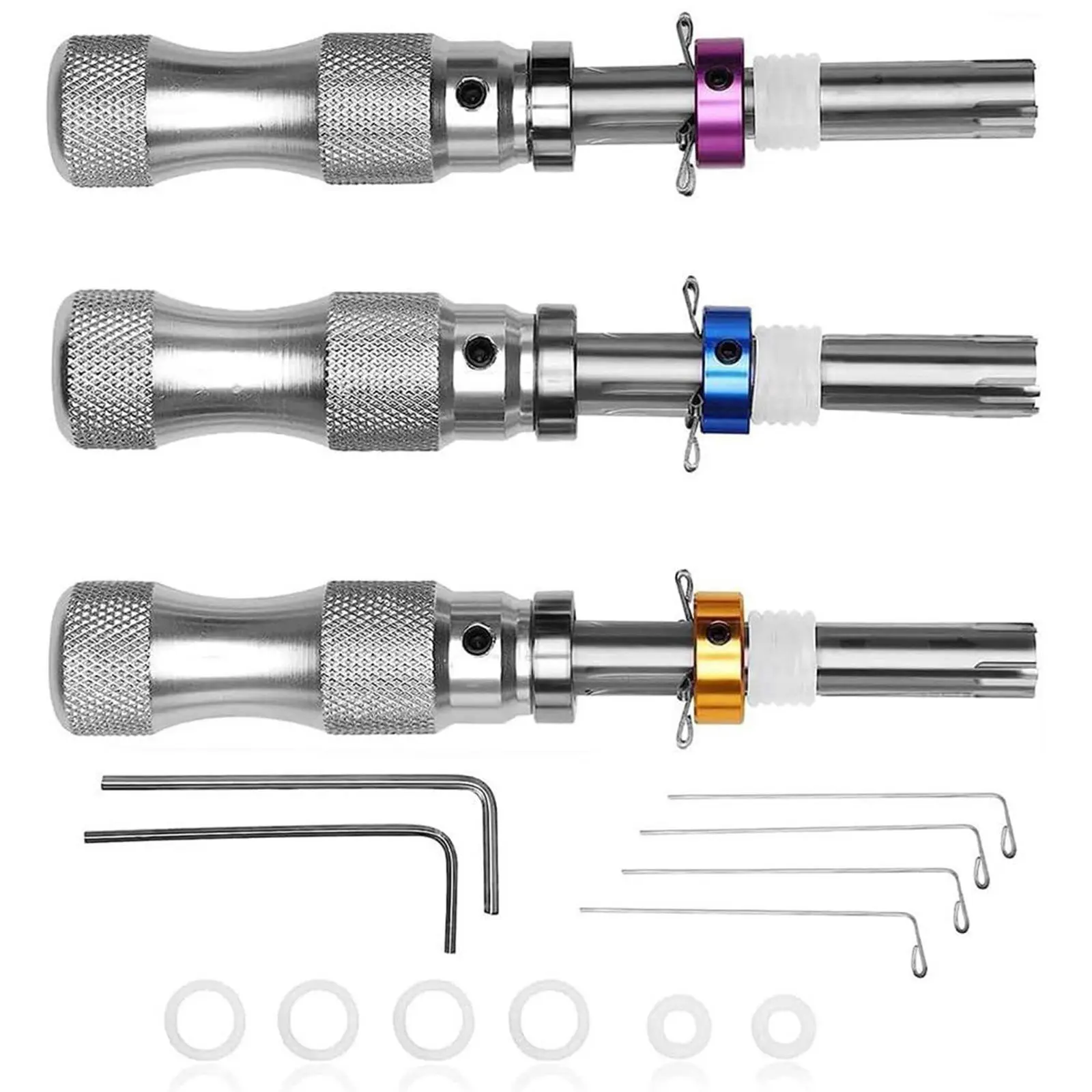 Stainless Steel Tubular Wrench Tool with Strong Handle, Tighten & Loosen Car Repair Tools, Suitable for Home Seal Sleeve Screwdriver