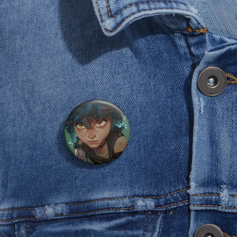 Isha Arcane Pin Button