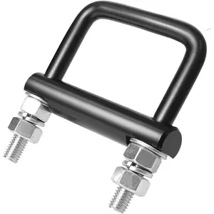 Hitch Clamp Anti-Rattle Stabilizer Heavy Duty Cross Clamp 2 1/2 Inch for Hitches On Trailers of Trucks SUV Vans RV, Hitch Tightener Clamp for Hitch Tray Cargo Carrier Bike Rack Ball Mount