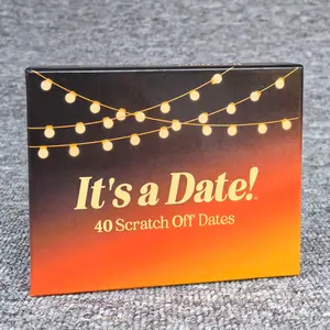 It's a Date! - 40 Romantic Scratch Off Date Night Cards for Couples,Interesting romantic creative date ideas