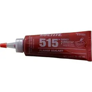 Loctite 515 Series 135479 Purple Polyurethane Fast Drying Adhesive Caulking Joint Sealant, 50 mL Tube, -65 to 300°F Operating Temperature, 1 to 12 hr Full Cure Time