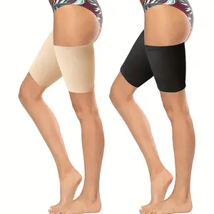 1 pair of tight thigh sleeves, perfect for running sports, thigh support and wrapping, thigh sleeves, anti slip thigh wrapping, providing support, elastic thigh tight sleeves suitable for both men and women