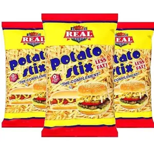 Ara Real Crispy Potato Stix, 5.5 oz Potato Crisps, 3-Pack US Snack