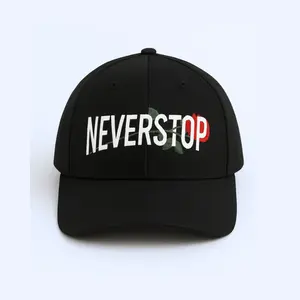 Never Stop Black Rose Hat
