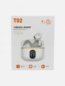 T02 Wireless In-Ear Headphones — White