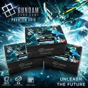 Bandai Gundam Card Game Phantom Aria GD04 Booster Box - 3 Box Bundle English Version