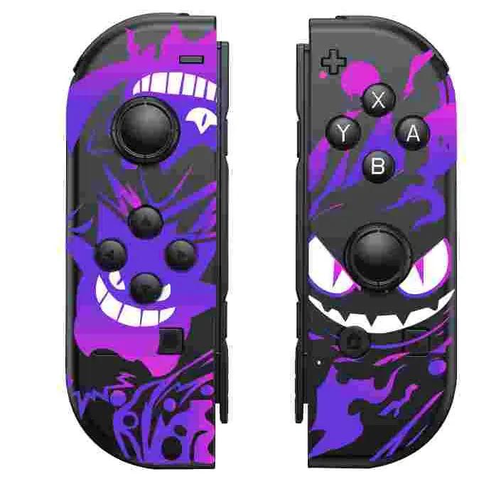 Garyki Wireless Gamepad for Switch Series - Black GG, Rechargeable Smart Controller with Dual Vibration, Motion Control, 580mAh Battery, Extended Play Time, Portable Console Accessory, Gamer Gift Idea, Rechargeable Controller
