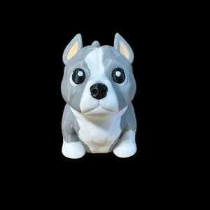 New 3D Printed Dog Figurine Collection Unique Design Ideal for Decoration Versatile Ornaments for Home Office
