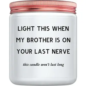 Funny Sister in Law Gifts for  Sister-in-Law Birthday  Ideas - Mother's Day Christmas Wedding Gifts for Future Sister-in-Law Lavender Candle