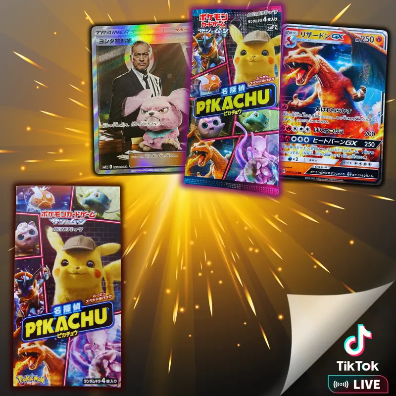 detective pikachu box - TikTok Shop