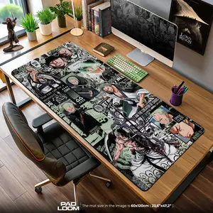 Roronoa Zoro Mouse Pad - Swordsman Chaos Anime Desk Mat, Anime Mouse Pad, Desk Mat, PC Accessories.
