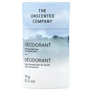The Unscented Company Deodorant, Aluminum Free, Fragrance Free, 2.5 oz (70 g)