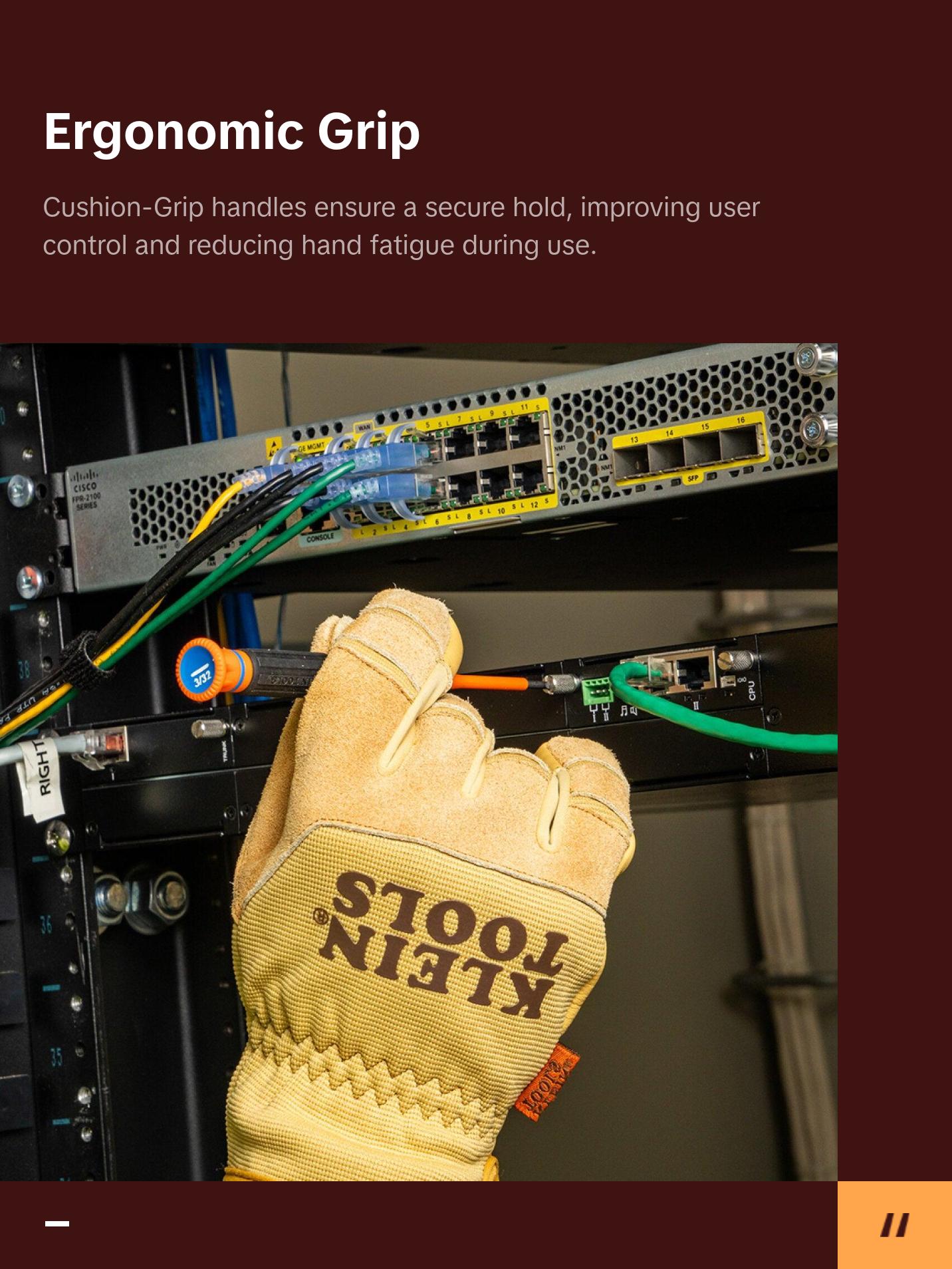 Klein Tools 85615INS Insulated Precision Screwdriver Set, 5-Piece