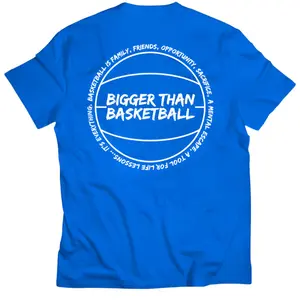 Beyond Basketball - T-Shirt - Blue – Stylish Graphic Tee, Comfortable Casual Wear for Men & Women, Soft Fabric Everyday Streetwear Top Breathable