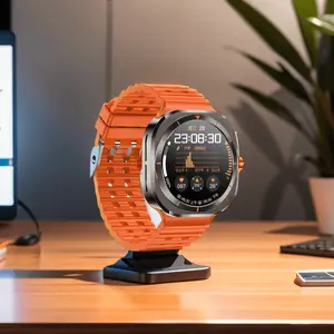 Smart Watch, Wireless Calling (Answer/Make Calls), Big Screen Watch, 100 Modes, Fitness Tracker, Wireless Charger, Voice Assistant, 2 Straps, Customizable Watch Faces