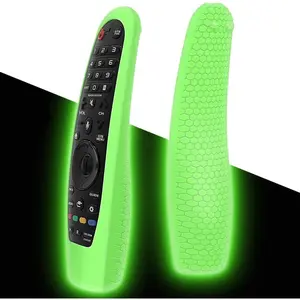 Remote  Case Compatible with  AN-MR19BA  TV Magic Remote Control, Shockproof Protective Cover for   TV Remote AN-MR18BA/AN-MR650/AN-MR600 (Glow Green)