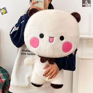 Fast Delivery 25-60cm Panda Bubu And Yier Plush Toys - Cartoon Panda Bubu And Dudu Soft Filling Plush Doll , Cute Birthday Gifts