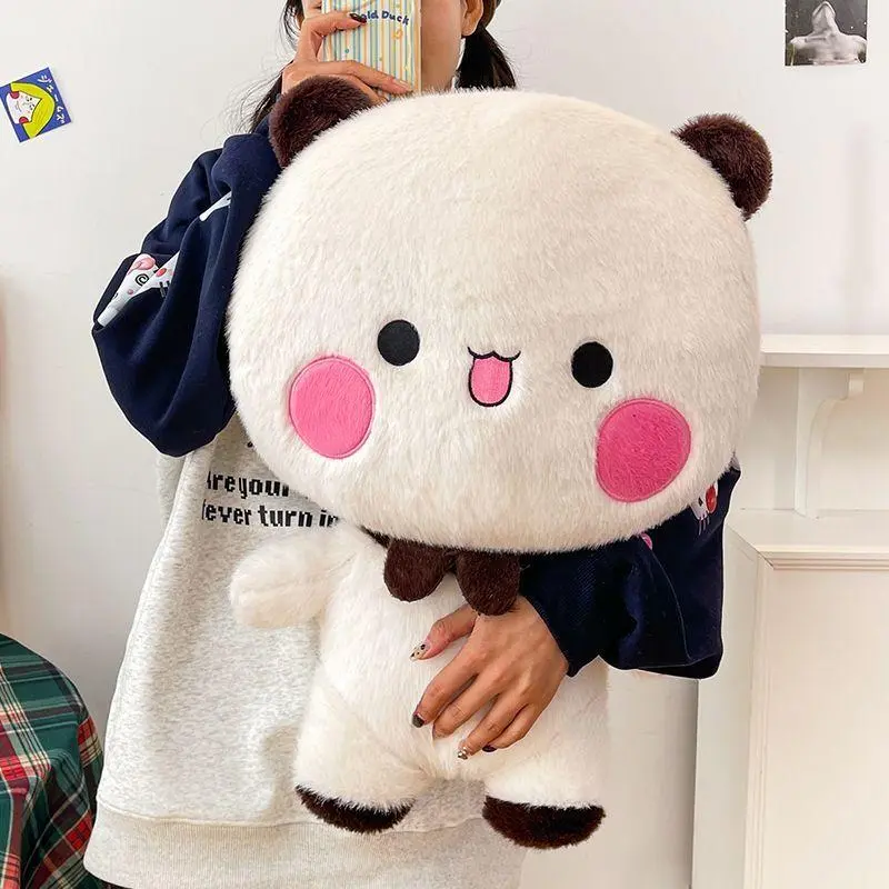Cute Unisex Bubu and Yier Panda Plush Toys - 25-60cm (35cm Option), Fast Delivery, Kawaii Stuffed Animals, Cuddly Doll Gift, Soft Squishy Companion, Soft Stuffed Collectible, Kids' Birthday Gift