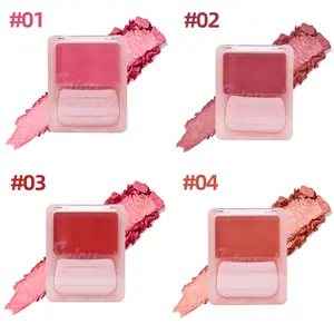 Blush Cream Pastel Pink Rose Gloss Blend - Suitable for Cosmetic Use, Pink Flawless Makeup, Multiple Colors, Easter ,Vibrant Chunxing Peach mini makeup products