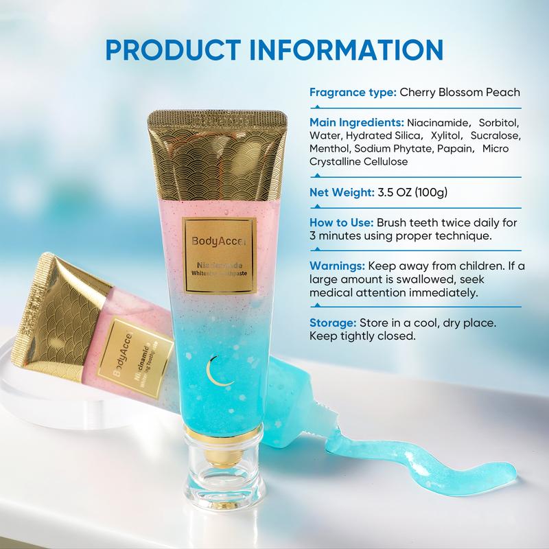 【Max】BodyAccel 【Triple Whitening】Niacinamide Whitening Toothpaste