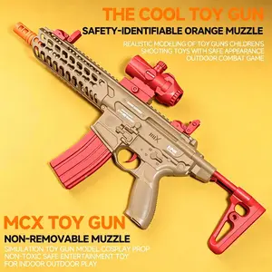 MCX Design Toy Blaster, Dual-Shooting Modes - Single-Automatic and Fully Automatic, Gel Blasters for Boys' Outdoor Play