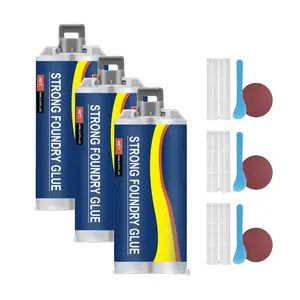 Foundry Glue, High Temperature Resistant Casting Repair, Metal Repair Glue,  Liquid Welding Filler for Metal  and Repairs (3Kit)