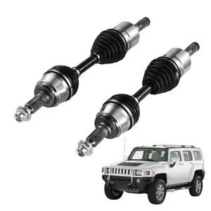 fathersdaygift VEVOR CV Axle Shaft Assembly, 2 Pieces Front Left Right Side (Driver and Passenger Side), Automotive Replacement CV Joint Axles Pair Compatible with 2006-2010 Hummer H3, Alloy Steel Carbon Steel