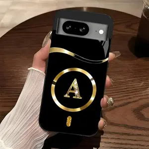 Suitable for [Google Pixel 8a] high-end MagSafe phone case🥰，Choose from any of the 26 letters， Features a premium, minimalist design; drop-resistant and fingerprint-proof. YM99