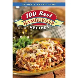 USED-100 Best Hamburger (Digest Comb-Bound Cookbooks) by Publications International Ltd. (Plastic Comb)