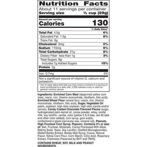 Turtle Snack Mix, Indulgent Snacks, Family Size, 13.5 oz