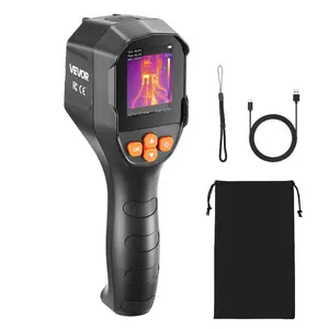 fathersdaygift VEVOR Thermal Camera, TISR Super Resolution 240x180, Thermal Imaging Camera with 2MP Visual Camera, 96x96 IR Resolution, 25HZ Refresh Rate, -4F to 1022F, 4 Image Modes 6 Color Palettes