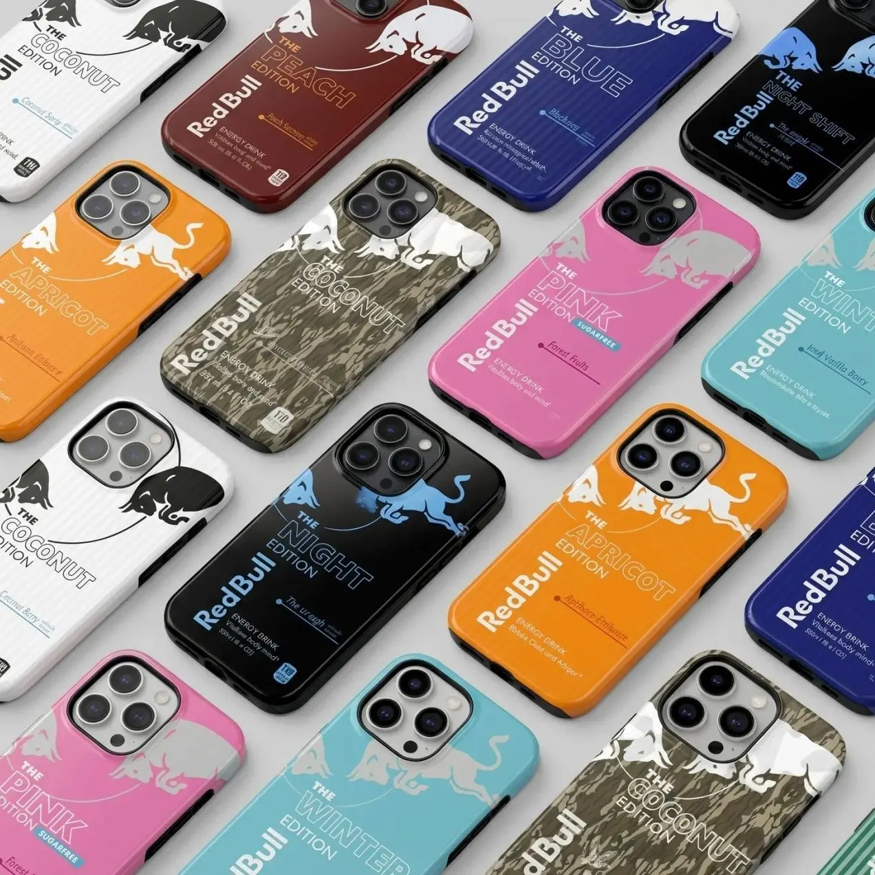 7 Colors Charging Energy Phone Case, Night Shift Edition Cover for IP SS