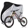 Waterproof Outdoor Bicycle Cover (190T, 190cm) - All Seasons Cycling Accessory with Dust Proof, Bird Droppings Proof, UV Resistant, Anti-Theft, Full Coverage, Elastic Hem, Compact Size, Carry Bag, Snug Wrap (Fits Road, Mountain, Electric Bikes)