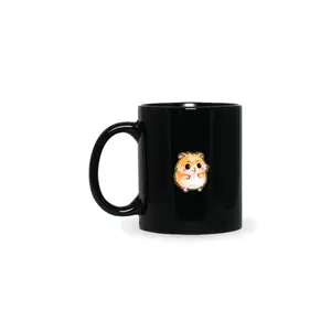 Hamster Coffee Mug, Hamster Custom  Mug, Cute Hamster Coffee Cup, Fun Hamster Mug, Gift for Him, Gift for Her, Co-worker Gift #504