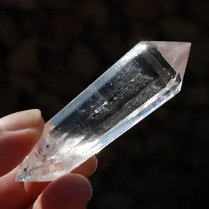 2.75in 12 Sided Clear Quartz Crystal Vogel, Brazil L2c