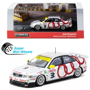 Tarmac Works 1:64 Audi A4 Quattro #3 Macau Guia 1996 Winner