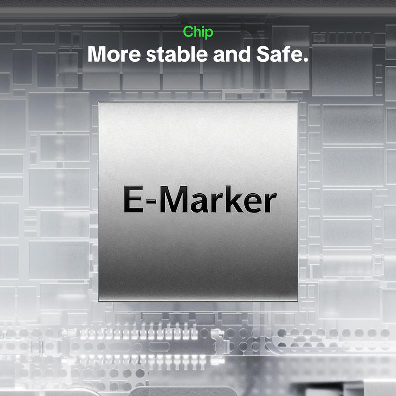 MFish Armored Dragon III 4-in-1 Multi 240W Max Fast Charging Cable with USB A Type C Lightning for iPhone 17& Samsung Laptops  Charger