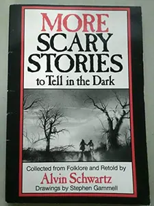 USED Book - More Scary Stories to Tell in the Dark by Alvin Schwartz (Paperback) - english