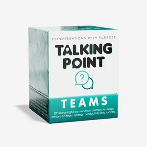 Talking Point Cards – Teams Edition | 200 Prompts to Build Trust, Culture & Collaboration at Work