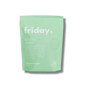 Caffeinated Greens - Strawberry Kiwi