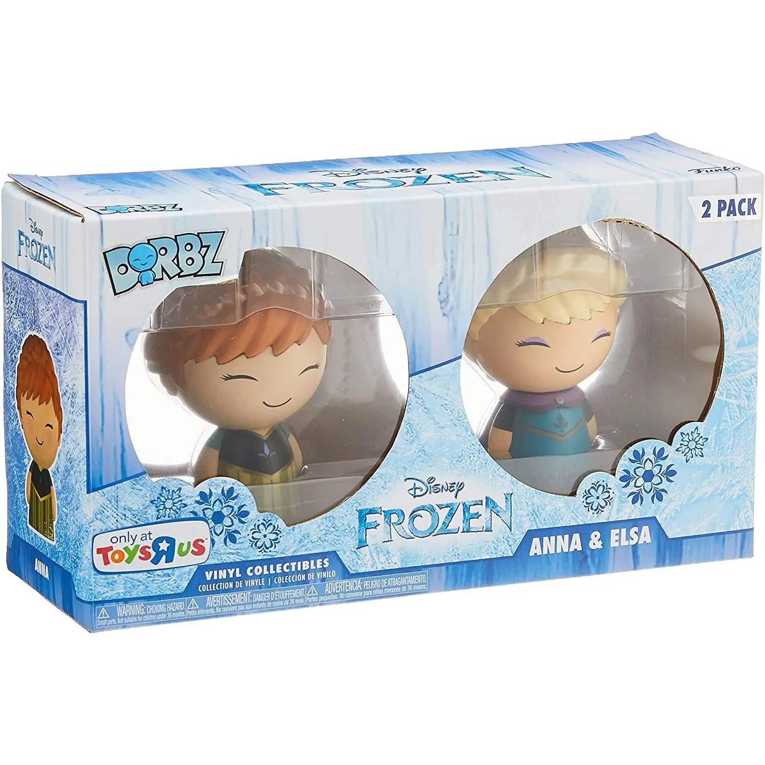 Funko Dorbz Anna and Elsa Disney Frozen 2 Pack [Toys R Us]