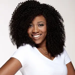 HerGivenHair Curly 3B-3C Texture Hair Weaves Hair Wefts Hair Bundles For Natural Hair Black Girls