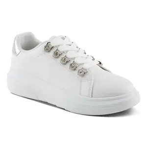 Patrizia by Spring Step Crystal Lace-Up Sneakers - Leontine