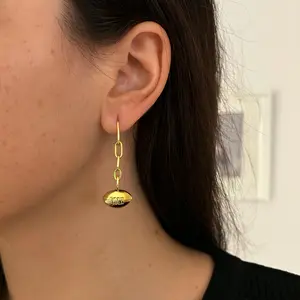 Football Earrings