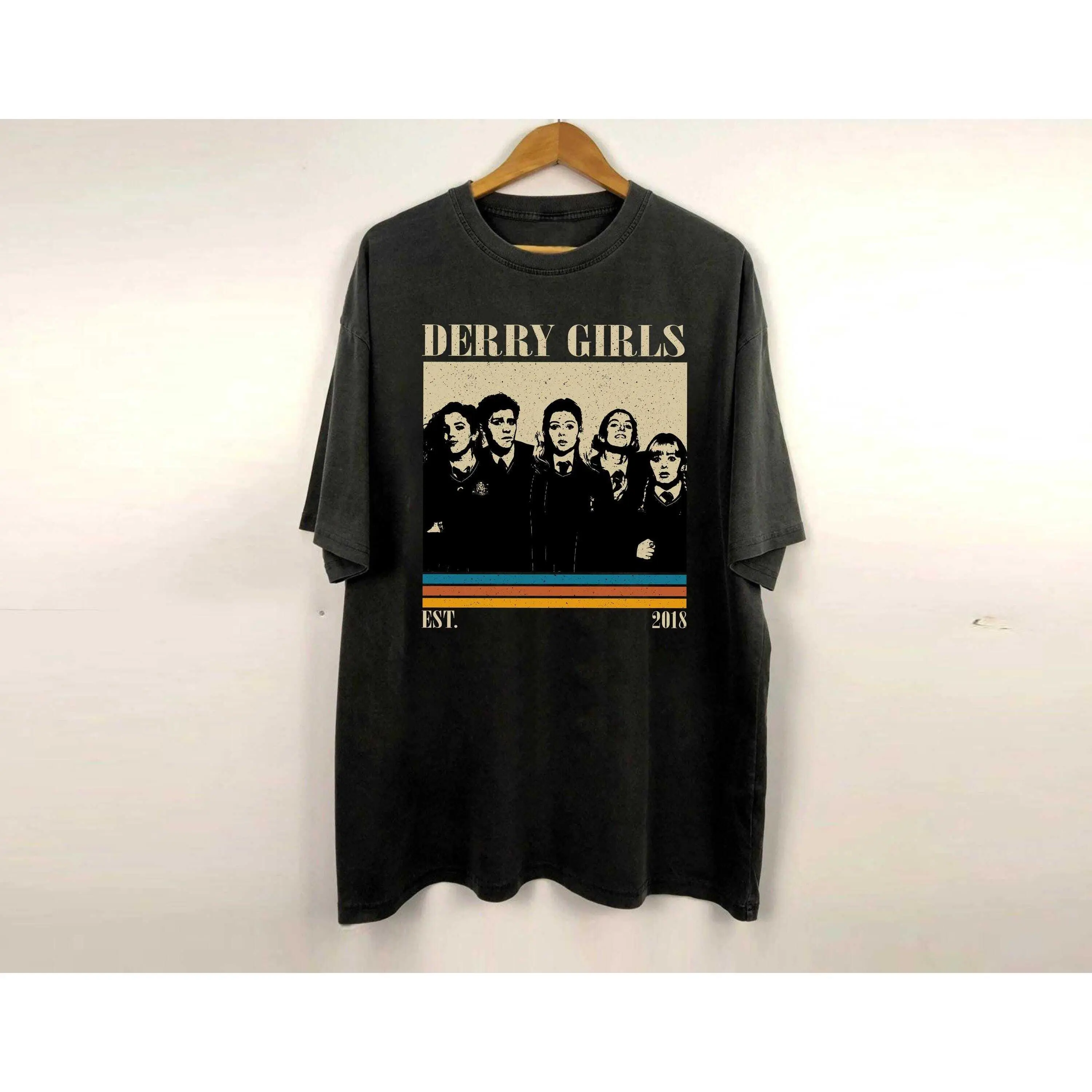 Derry Girls Shirt, Derry Girls Tv Series Shirt, Film Shirt, Vintage Shirt, Retro Shirt, Classic Shirt, Gifts for him, Christmas Gifts