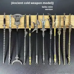 Ancient weapon model keychain