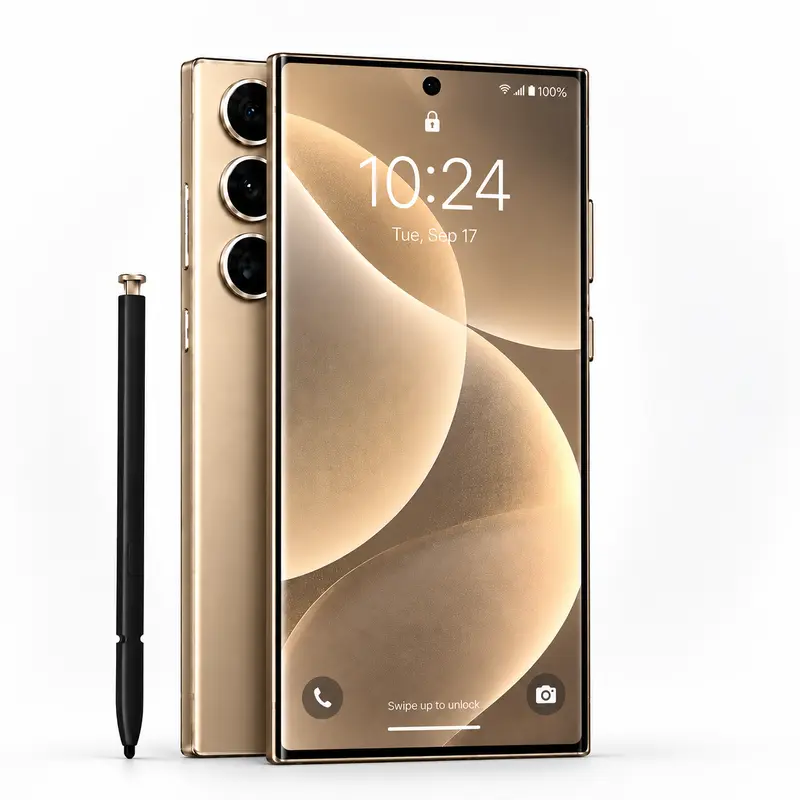 Android 14 Smartphone with Built-in Stylus, 6.8" Large Screen, 6800mAh Battery, Dual SIM, microSD Expandable Storage, Everyday Phone for Work & Travel
