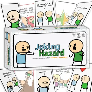 Joking Hazard Party Card Game with 350 Comic Panel Cards & 10 Add-Your-Own-Words Cards for Fun and Terrible Comics by Cyanide & Happiness